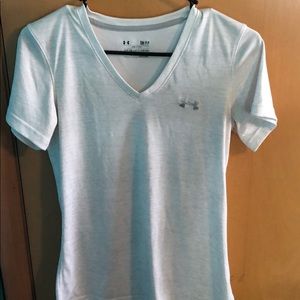 Under Armour White Performance Tee